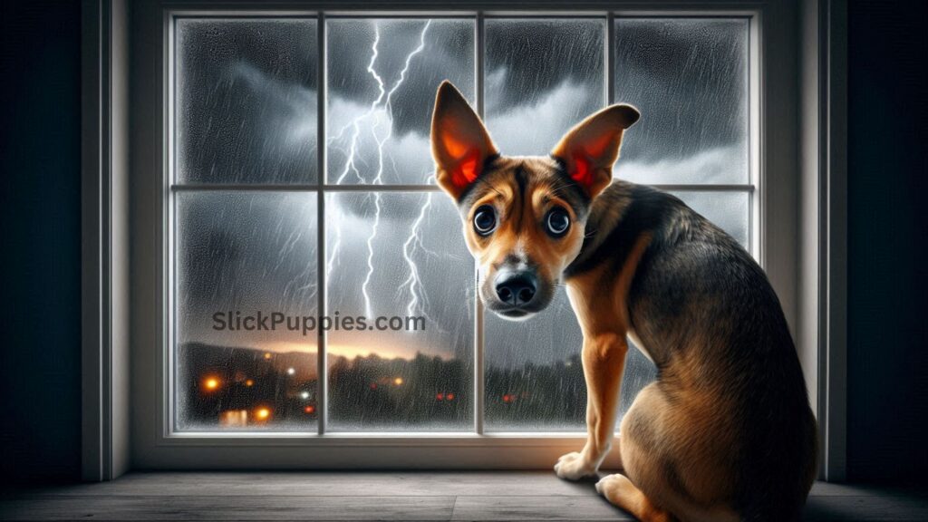 Stop My Dog from Being Afraid of Thunderstorms