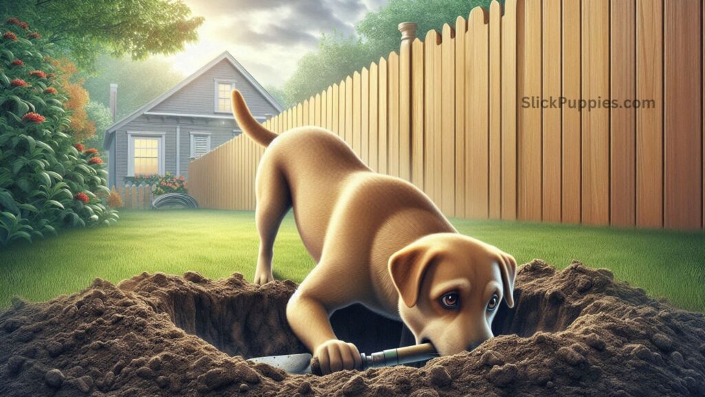 Stop a Dog from Digging in the Yard