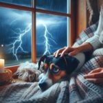 Stop a Dog from being afraid of Thunderstorms