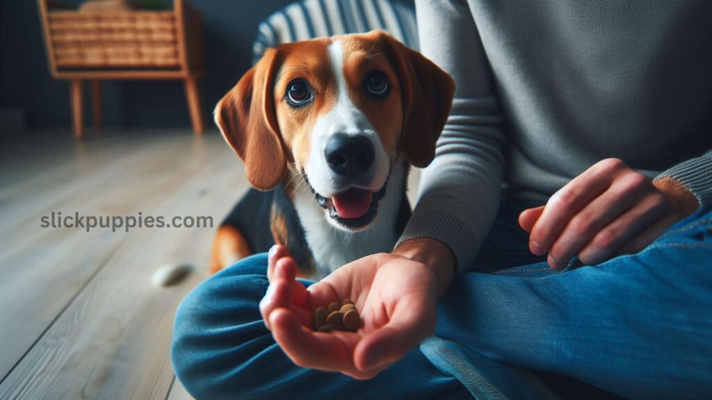 Teach a Dog Basic Commands like Sit and Lie Down